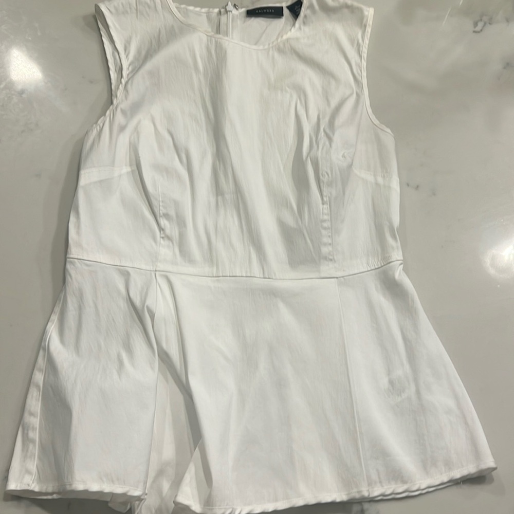 Halogen Peplum Sleeveless Top
